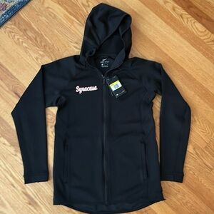 NWT Black Nike zip up hoodie Syracuse University men’s small